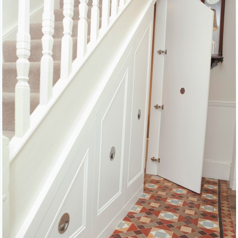 01 under stair cupboard doors. Traditional Style
