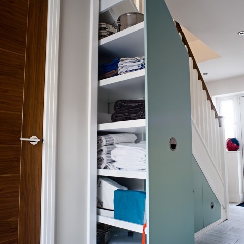 Under Stairs Shelving solutions