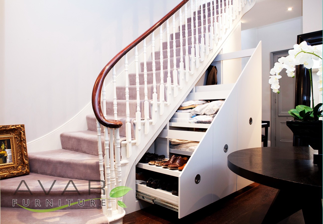 Decorating And Storage Ideas For Space Under Stairs